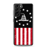 Patriot99 Freedom Flag Black Samsung Case