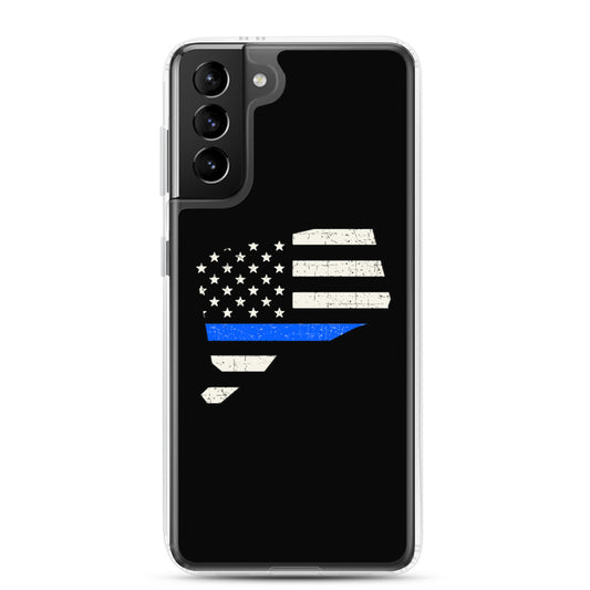 Connecticut Thin Blue Line Samsung Case