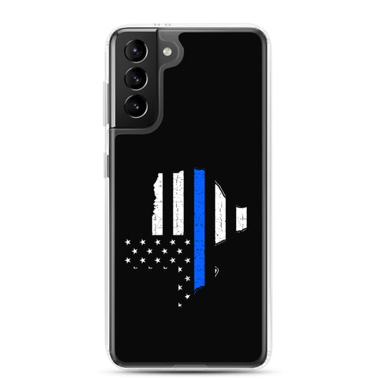 Texas Thin Blue Line Samsung Case