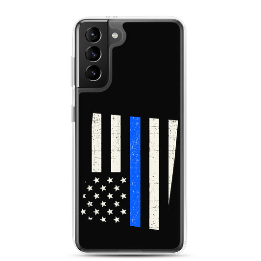 Wyoming Thin Blue Line Samsung Case