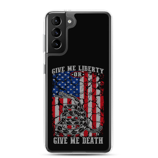 Give me Liberty/Death iPhone Case Samsung Case