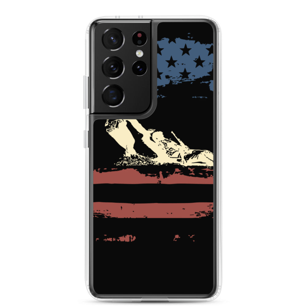 Worn Fallen Soldier Flag Samsung Case