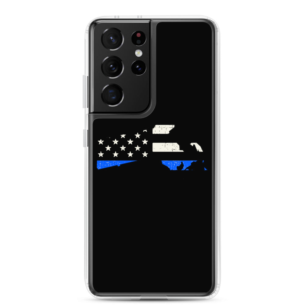 Massachusetts Thin Blue Line Samsung Case