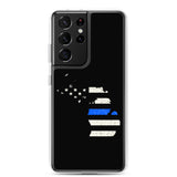 Michigan Thin Blue Line Samsung Case