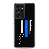 Oklahoma Thin Blue Line Samsung Case