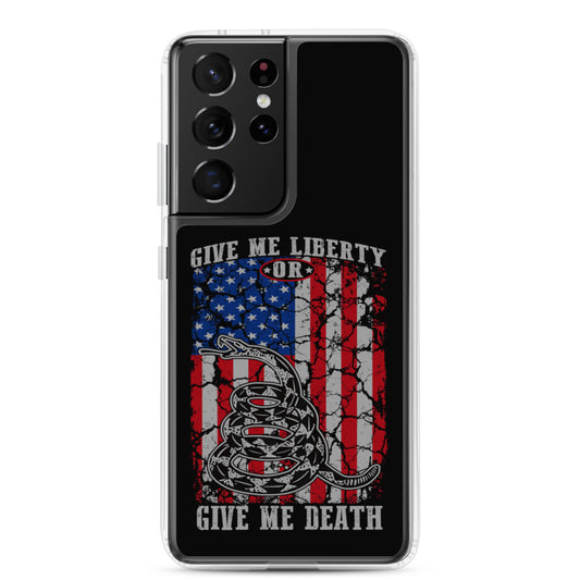 Give me Liberty/Death iPhone Case Samsung Case