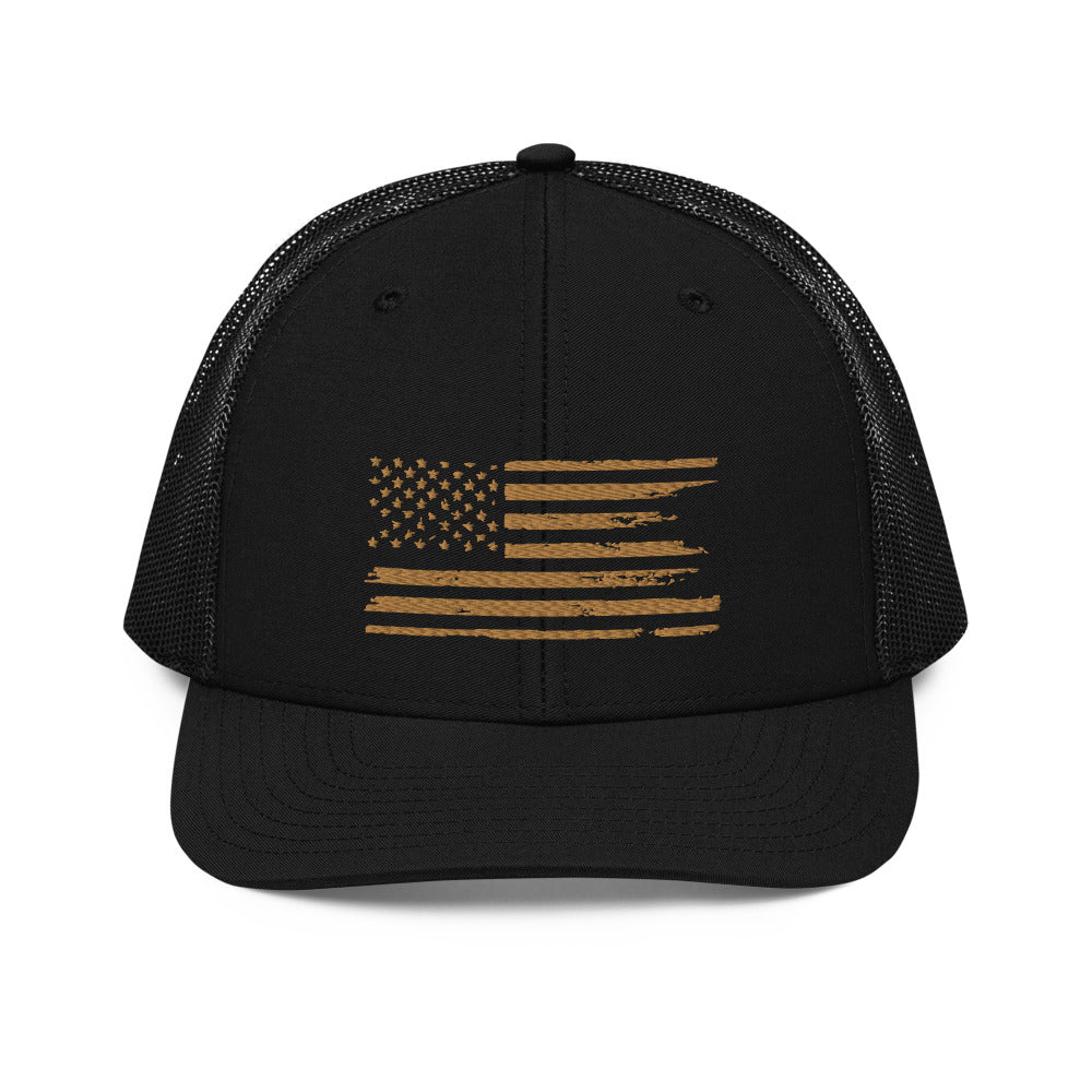 Worn Flag Cap