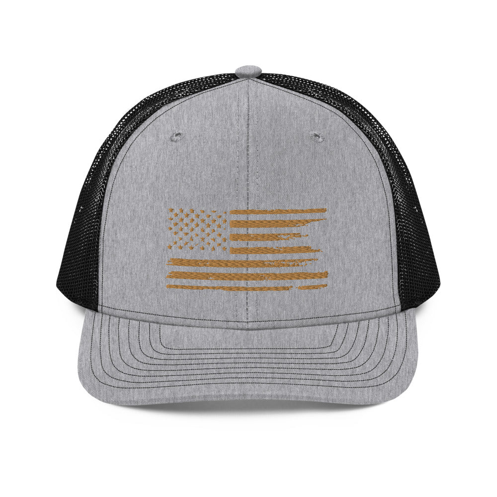 Worn Flag Cap