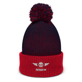 Patriot99 Pom-Pom Beanie