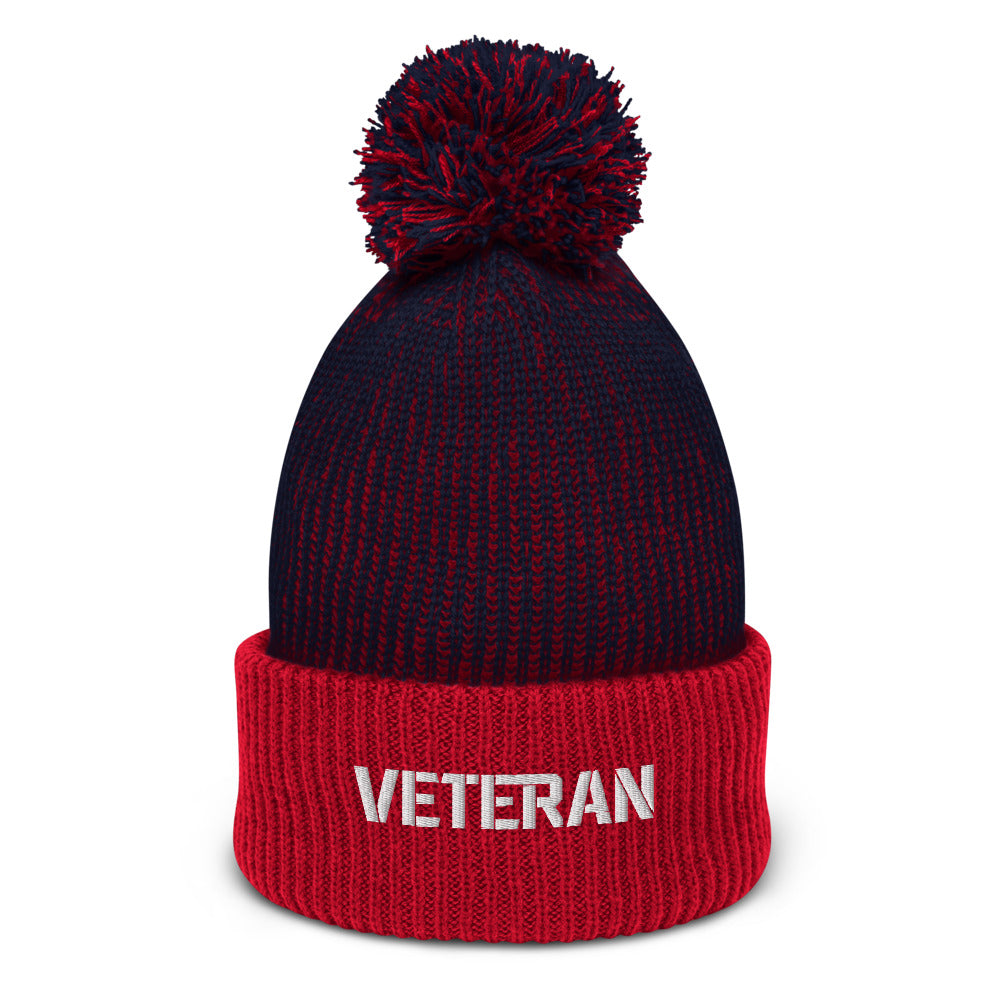 Veteran Pom-Pom Beanie