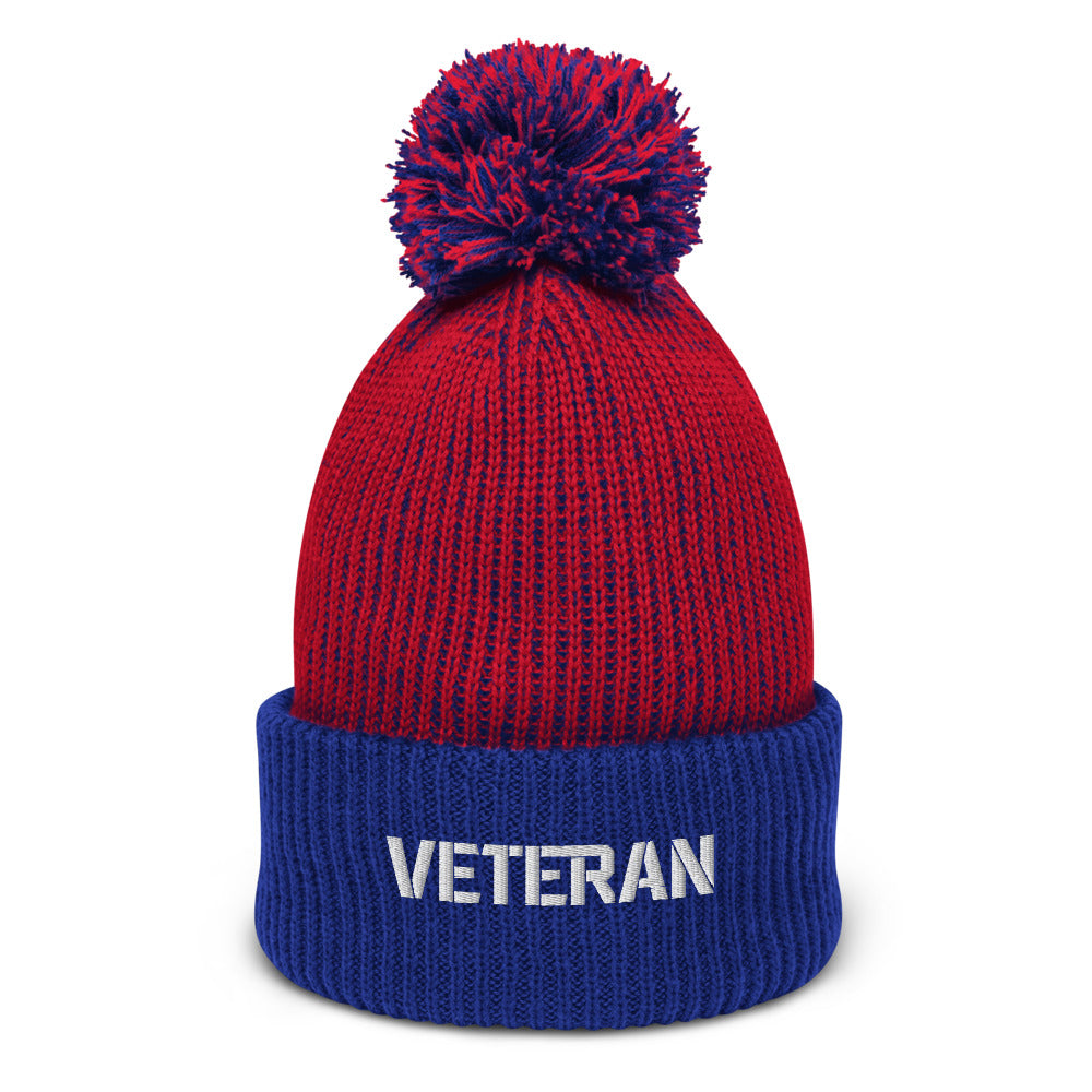 Veteran Pom-Pom Beanie