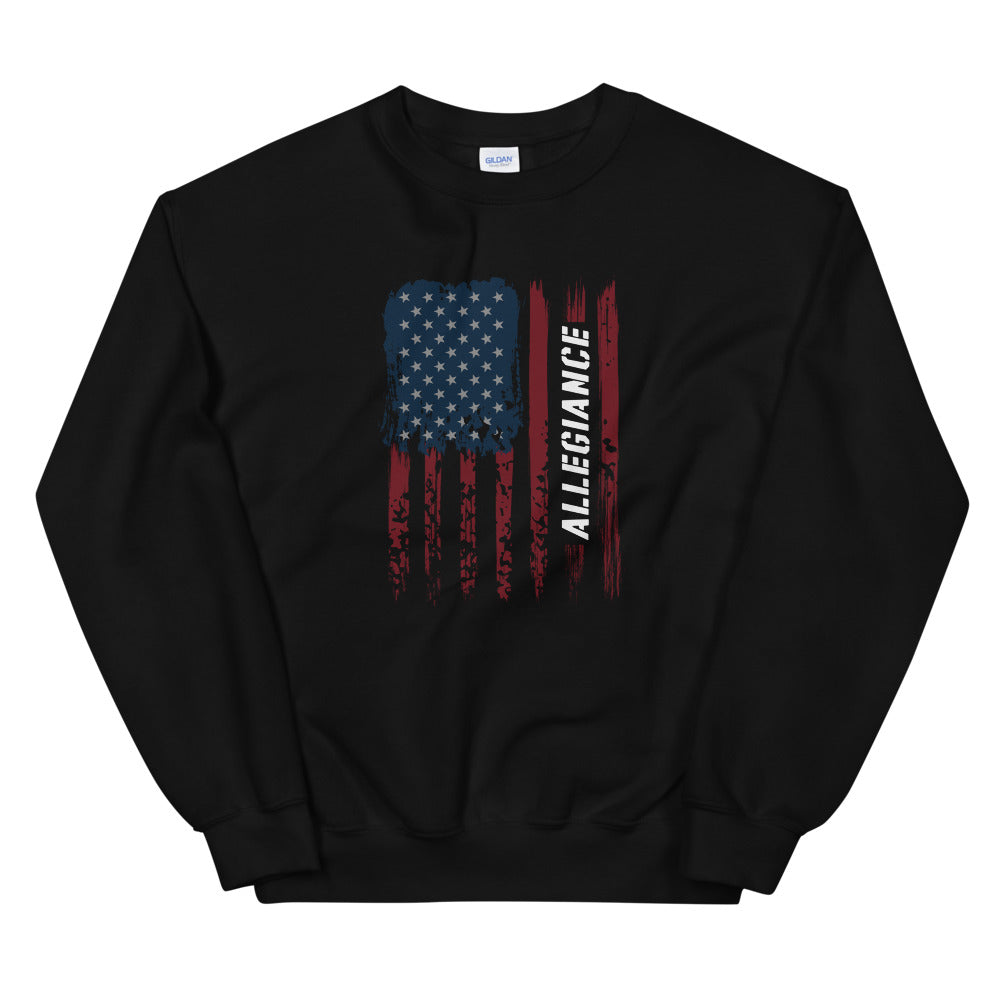 Allegiance Flag Unisex Sweatshirt