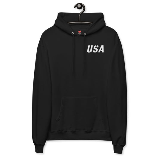 USA Unisex fleece hoodie