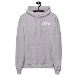 USA Unisex fleece hoodie