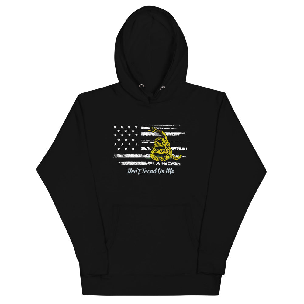 Don't Tread Worn Flag Unisex Hoodie