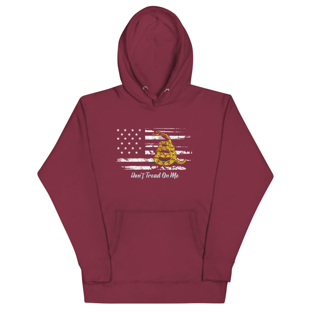 Don't Tread Worn Flag Unisex Hoodie