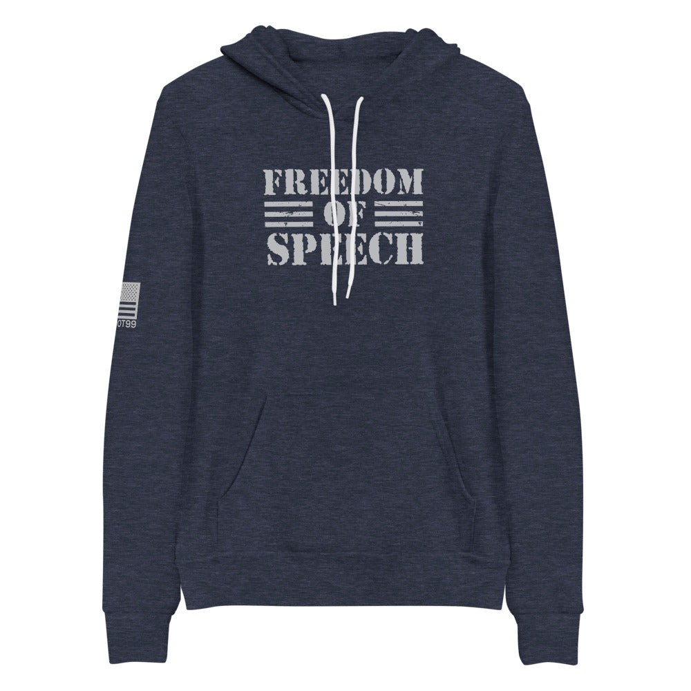 Freedom of Speech Unisex Hoodie