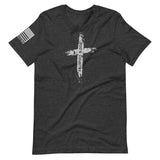 God's Country with Cross T-Shirt - Unisex