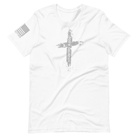 God's Country with Cross T-Shirt - Unisex